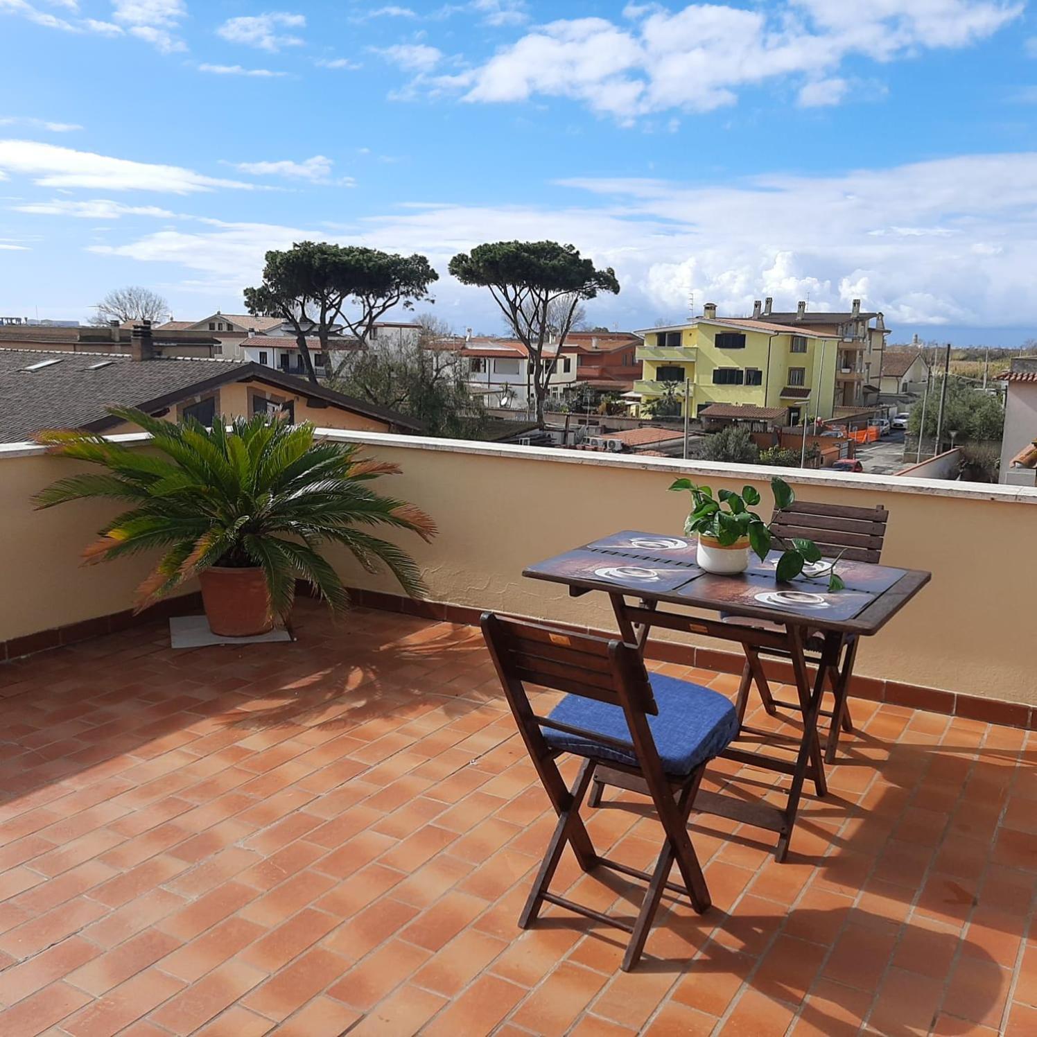 Apartmán La Terrazza Sul Faro Fiumicino Exteriér fotografie