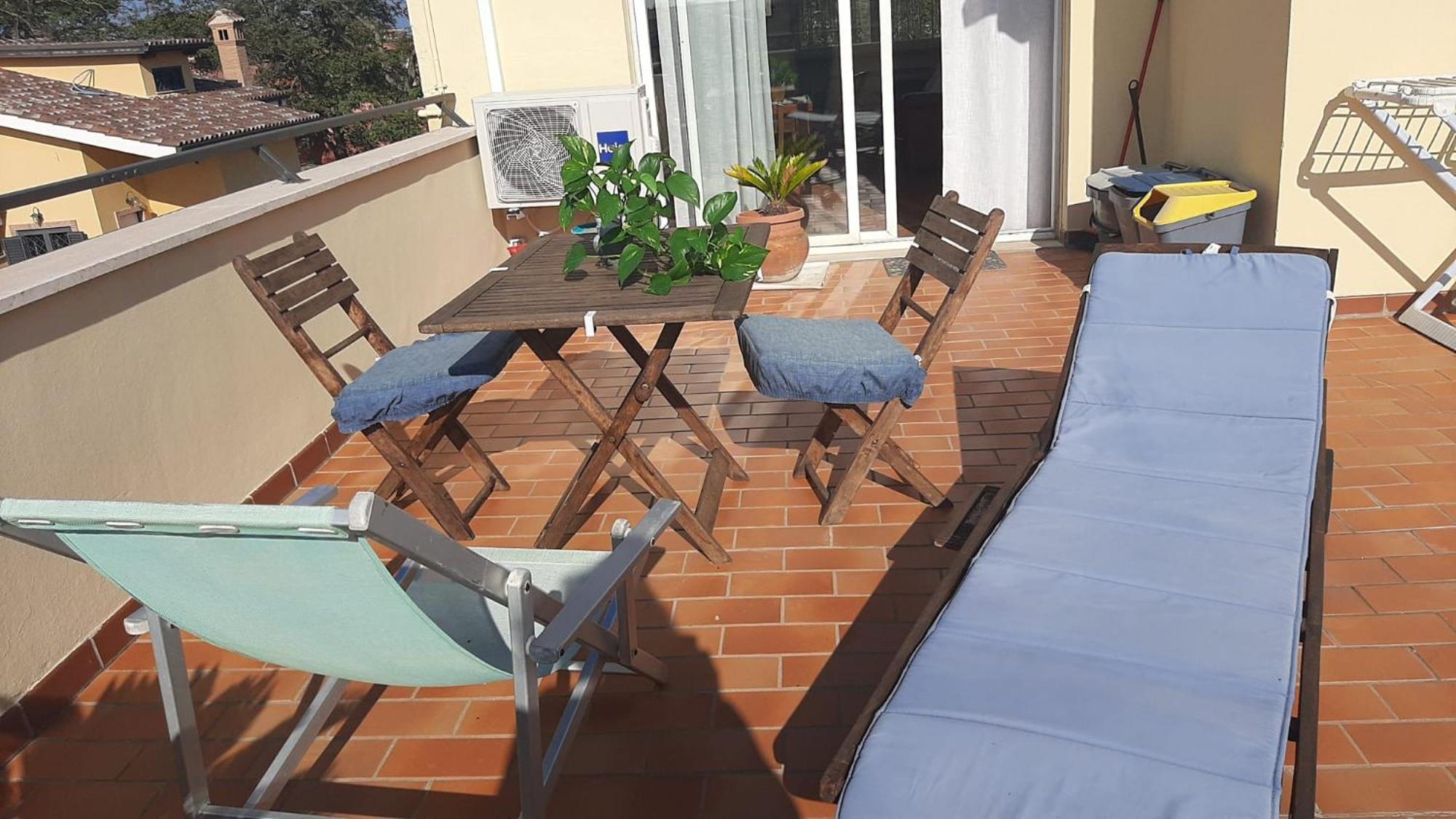 Apartmán La Terrazza Sul Faro Fiumicino Exteriér fotografie