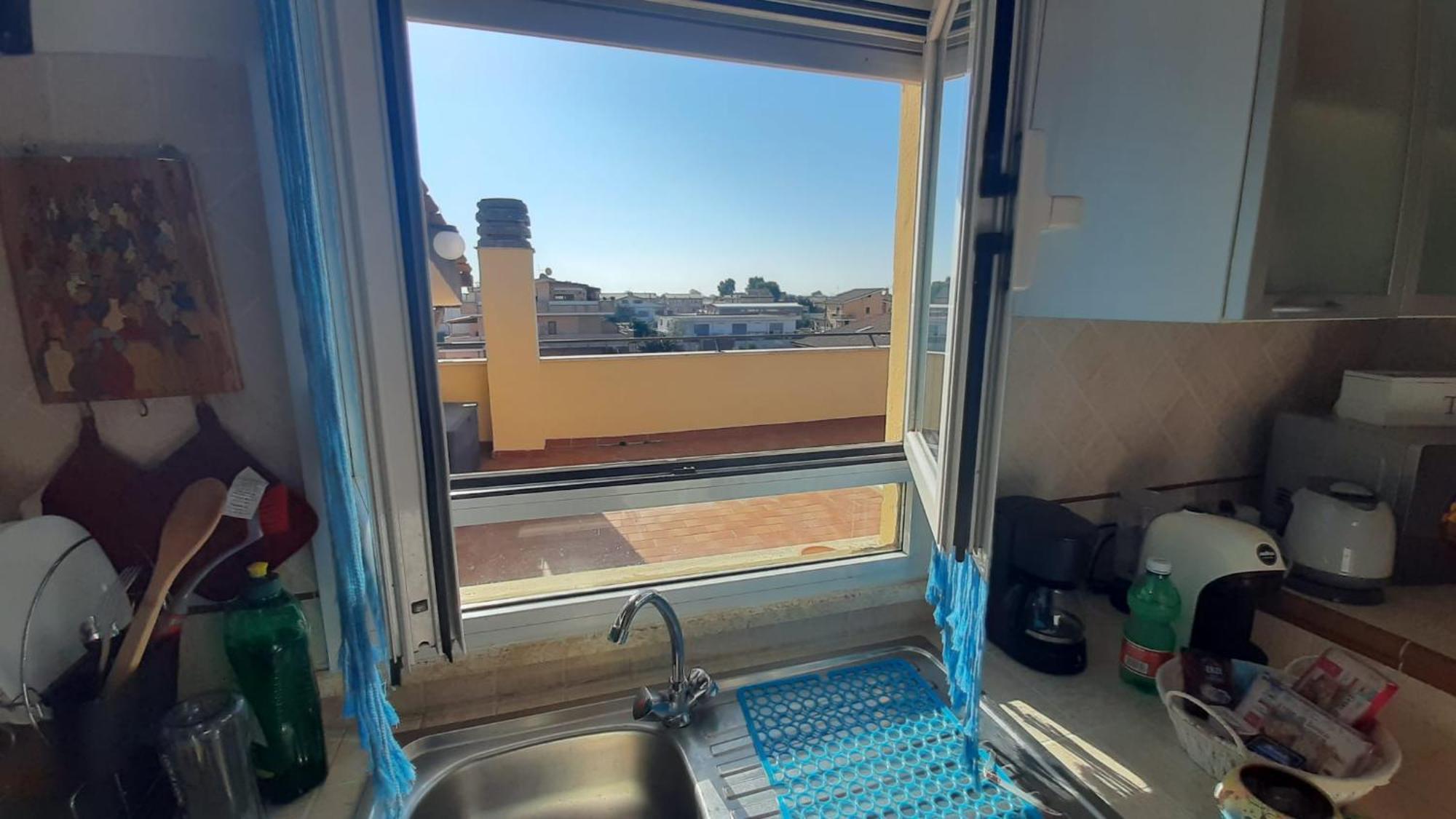 Apartmán La Terrazza Sul Faro Fiumicino Exteriér fotografie