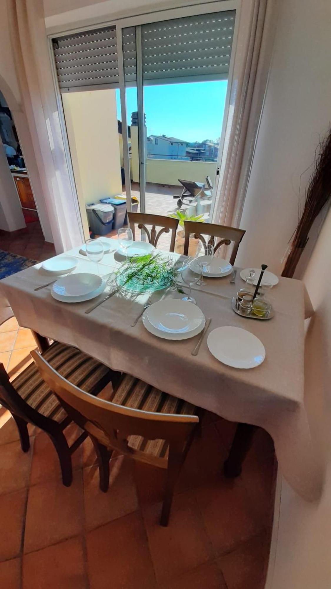 Apartmán La Terrazza Sul Faro Fiumicino Exteriér fotografie